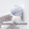 MLCQAFS Golf Ball Wall Mount Display,Wall Holder Claw for Single