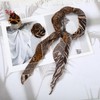 Leopard Print Scarf - Leopard Print Neck Scarf for Women,