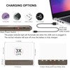 LUXSWAY Rechargeable 3X Full Page Magnifier for Reading,Magnifying Glass with