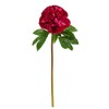 Nearly Natural 20in. Peony Artificial Flower (Set of 3)