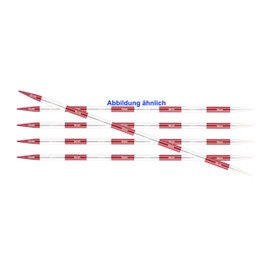 KnitPro K42030 Assorted Metal Knitting Needles, 20 cm x 4.5 mm, Pack of 5