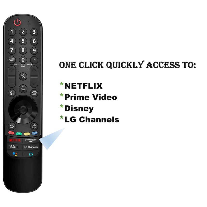 Universal for LG Magic Remote Control MR22GA MR21GA, Compatible with
