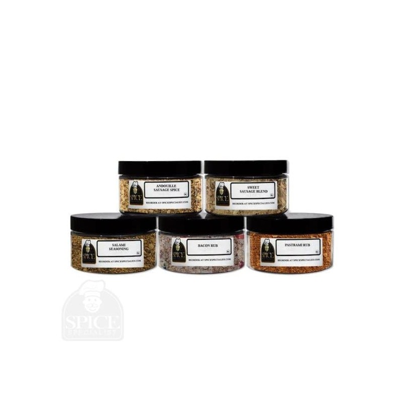 Meat Complete Gift Set Contains: 5 different spice jars