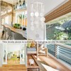Remmdan Wind Chimes for Outside, Windchimes Outdoors, Capiz Shell Wind