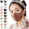 Iris Ohyama RK-D5SBR Daily Fit Mask, Non-woven Fabric, Sculpted, Small,