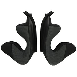 Aussie Kabuto 578060 EXCEED Cheek Pad Set, Dark Gray, M/XL (1.0 inches (25 mm)