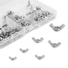 WMYCONGCONG 105 PCS Wing Nuts Stainless Steel Butterfly Nuts Assortment