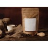 12 Ounce 50 Pieces Coffee Bags with Ziplock - High