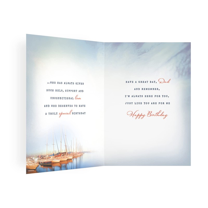 Avant Garde Studios Birthday Card Dad - 9 x 6