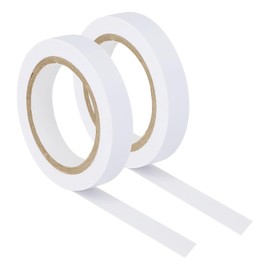 PATIKIL 98ft Tennis Badminton Racket Overgrip 2 Pack Towel Grip Anti Skid Sweatband Tape Hand Glue Baseball Golf Handle Fishing Rod White