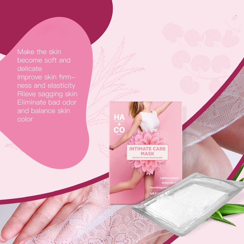 5pcs Women Private Part Mask Dilute Melanin Deep Moisturizing Skin