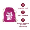 Shirtracer - Gym Bag Backpack - Sayings Statement - Make