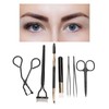 7pcs Eyelash Eyebrow Makeup Grooming Tool Eyebrow Brush Eyelash Curler