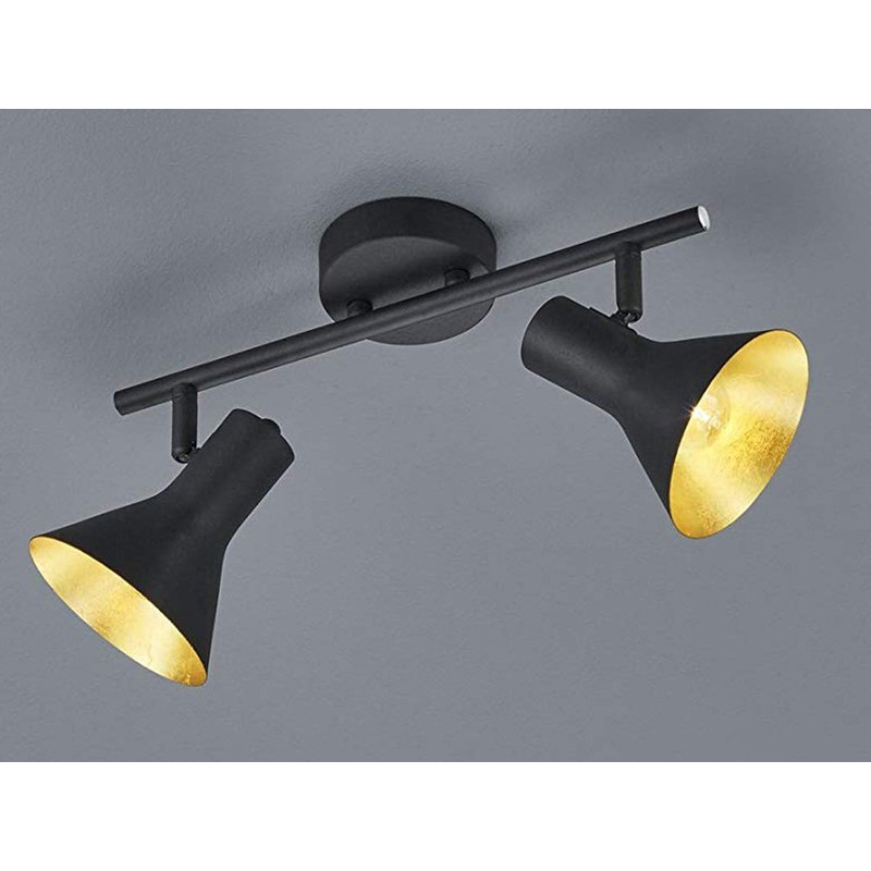 Reality Leuchten R80162002 Spotlight Metal Black / Gold