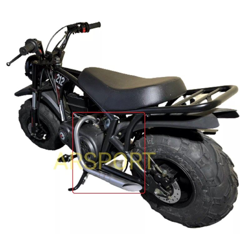 ARSPORT Exhaust Pipe Header For Predator 212 / 224cc, Most