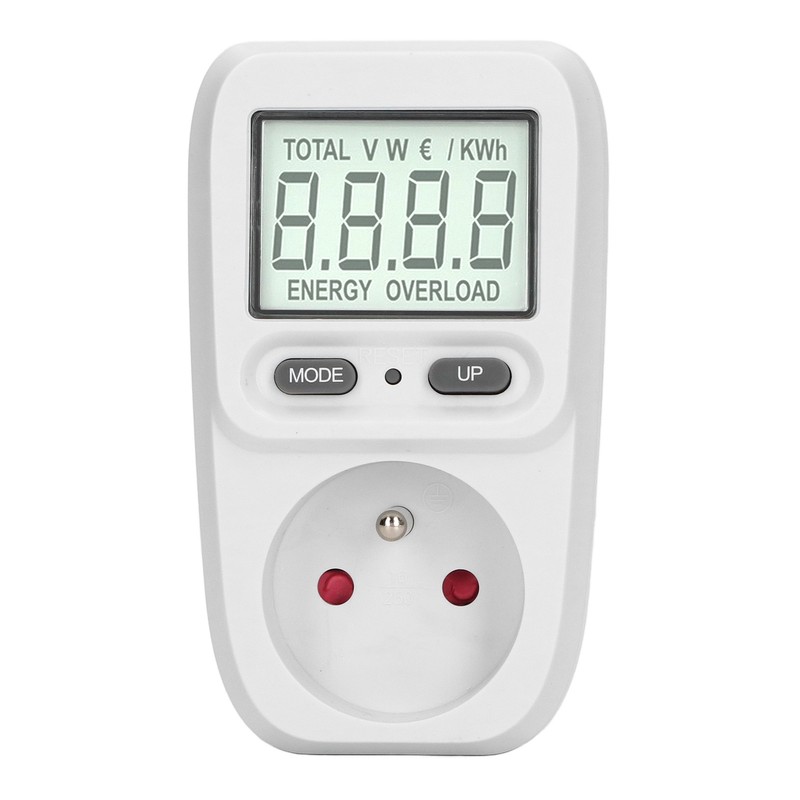 Smart Power Socket Electricity Usage Monitor Digital Display Watt Consumption