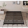 Likelalaso 3 inch Low California King Bed Frame with Rounded