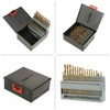 Twist Drill Bits Set, 60 Piece 1#-60# Titanium Nitride Coated