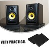 BIUDECO 2pcs High-density Foam Speaker Isolation Pads Small Cushion for