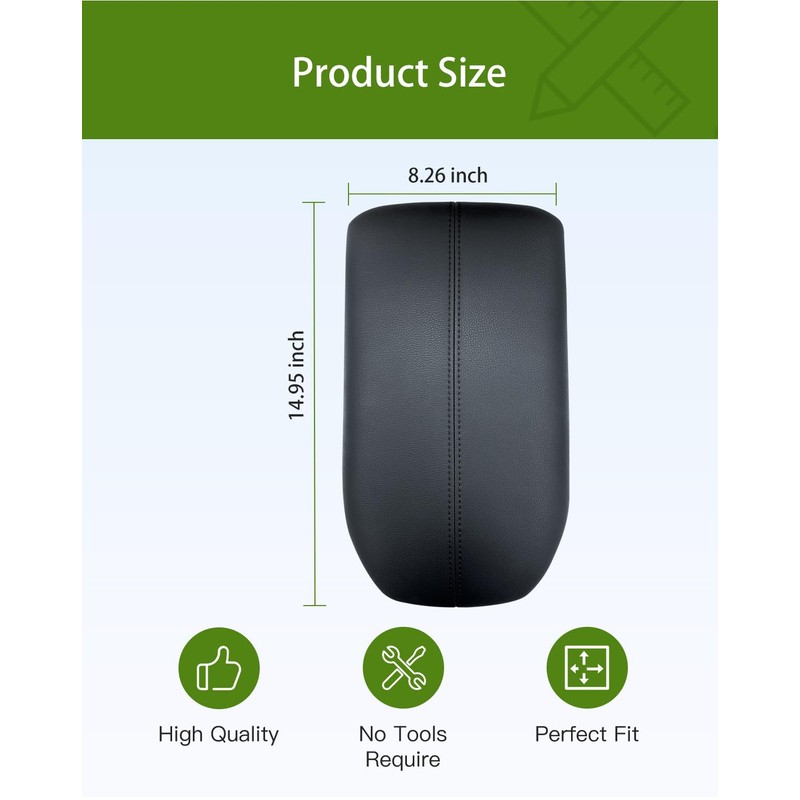 UMISHI Center Console Armrest Arm Rest Storage Lid Cover for