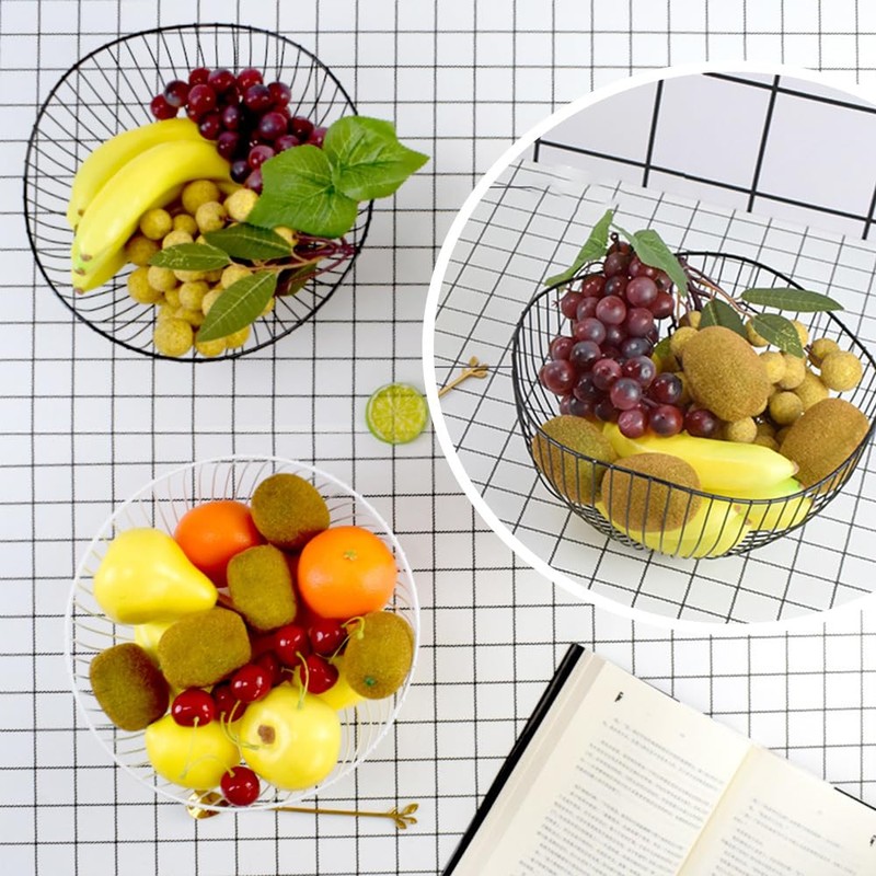 Nordic Fruit Basket Fruit Storage Fruit Bowl Large Capacity Stylish