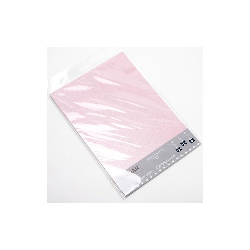 Italian Options 250GSM Metallic Textured Card Craft Paper 10 Sheets,