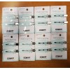 scünci 8 Packs of 2: Scunci Dent Free Clips Pastel