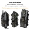 IDOGEAR Tactical Radio Pouch Molle Radio Holster for walkie talkie