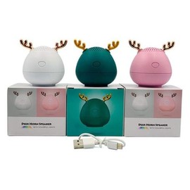 JQ Wireless Bluetooth Speaker Portable Mini Outdoor RGB Antler / 무선 블루투스 스피커 휴대용 미니 야외용 RGB 앤틀러