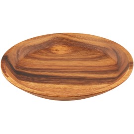 k-ai T191726 Acacia Plate, Flat, Round 20