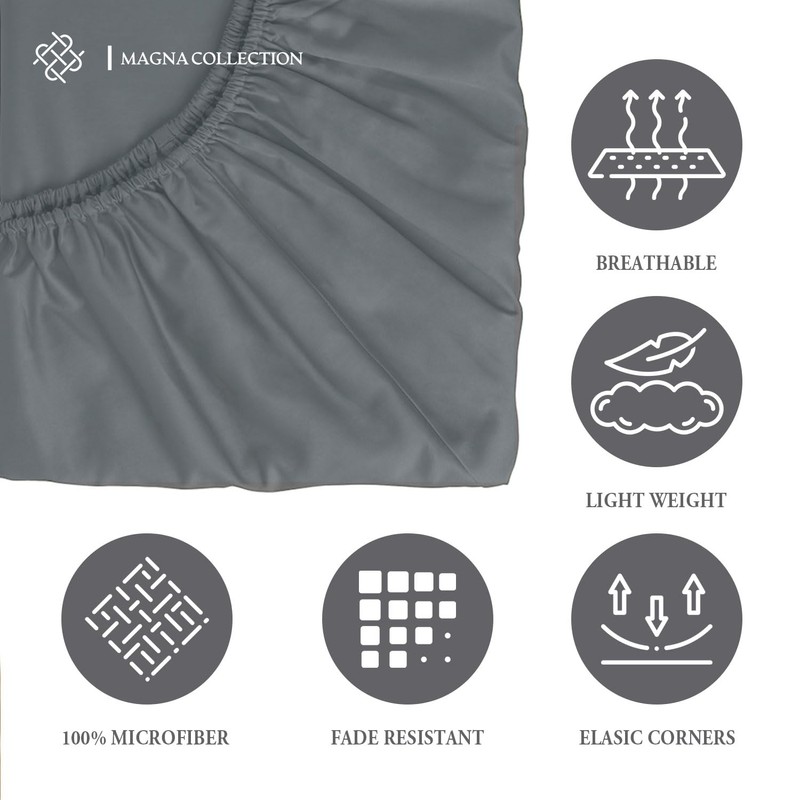 Double Fitted Sheet - 135 x 190cm with 30cm Deep