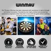 WINMAU Advance 500 Series Red 22g Darts with Dart Flights