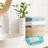 Self-Draining Soap Dish, Pack of 2 Soap Dish Sink, Plastic