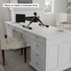 Under Desk Bike Pedal Exerciser with Calorie Tracker and Adjustable