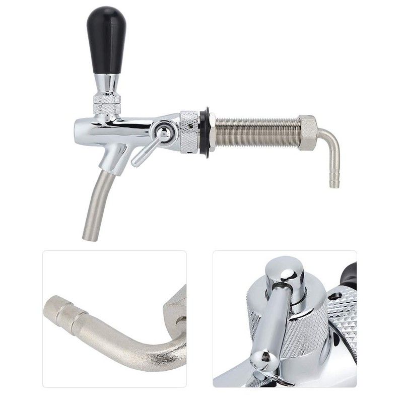 G5/8in Thread Long Shank Dispenser Quick Connector Universal Tap Connector