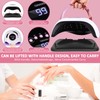 GUHAOOL 180 W Nail Dryer Lamp, UV Lamp for Gel