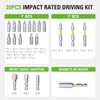 Greenworks Hardened screwdriver bits (20 pieces comprehensive set of pick