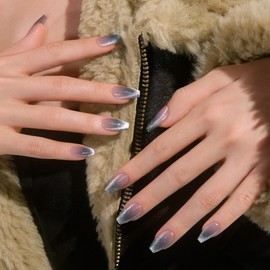 Fingersuit Nail Coffin, 1 Piece, Below Cloud / 핑거수트 네일 코핀, 1개, 빌로우 클라우드