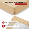 DarBene Fitted Sheet 140 x 200 cm Premium, 100% Premium