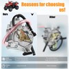 QAZAKY Carburetor Compatible with Arctic Cat ATV 250 300 Red
