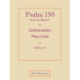 Psalm 150 - "Lobe den Herren" for Organ