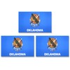 JBCD Oklahoma Flag Magnet Decal - for Car SUV Truck,