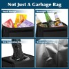 Femuar Leak Proof Car Trash Can with Lid - Waterproof