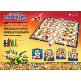 Ravensburger Ravensburger Familienspiel 26955 - Das verrückte Labyrinth - Gesellschaftsspiel - Spieleklassiker für 2-4 Personen, Brettspiel ab 7 Jahren