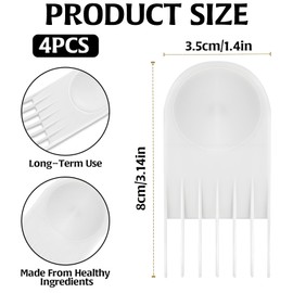 2Pcs Vegetable Kitchen Knife Cleaning Tool Fork Supplies, Salad Chopper Tool Strawberry Chopper Green Salad Chopper Small Vegetable Chopper Cleaning Tools, Suitable for Kitchen Tool Cleaning