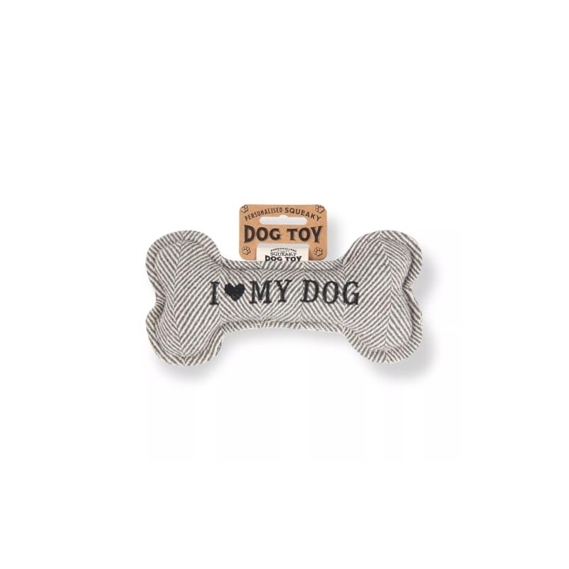 History & Heraldry Squeaky Dog Toy (I my dog)