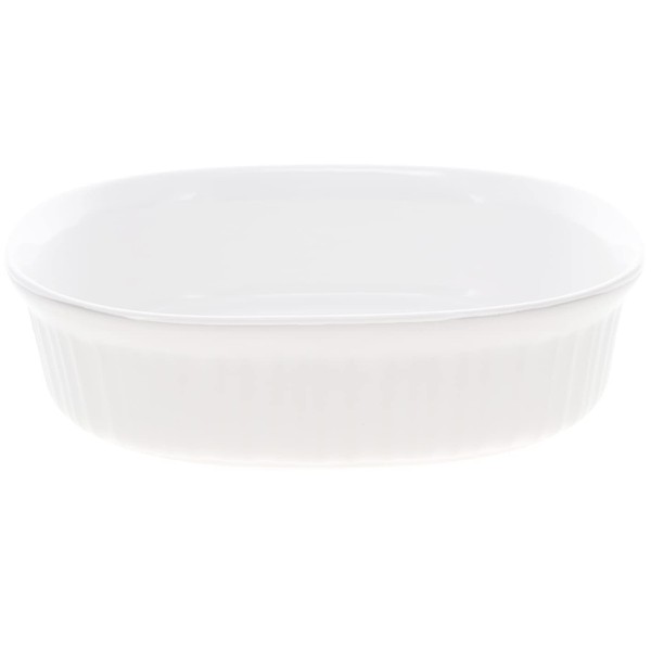 CorningWare French White 2-1/2-Quart Oval Dish
