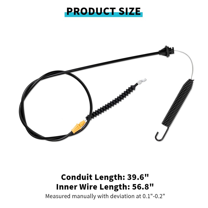 IDEASURE 946-04173E Deck Engagement Cable Compatible with MTD Troy-Bilt Lawn