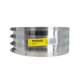 Fernco ProFlex P3000-88 8" Shielded Above Ground Pipe Coupling for Cast Iron, Plastic, Steel or Extra Heavy Cast Iron Plumbing Connections