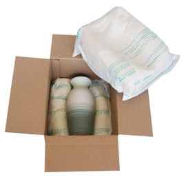 PAPEREZ Foam Bags For Shipping 12 Pack #80 Room Temperature Expanding Foam Packaging Bags